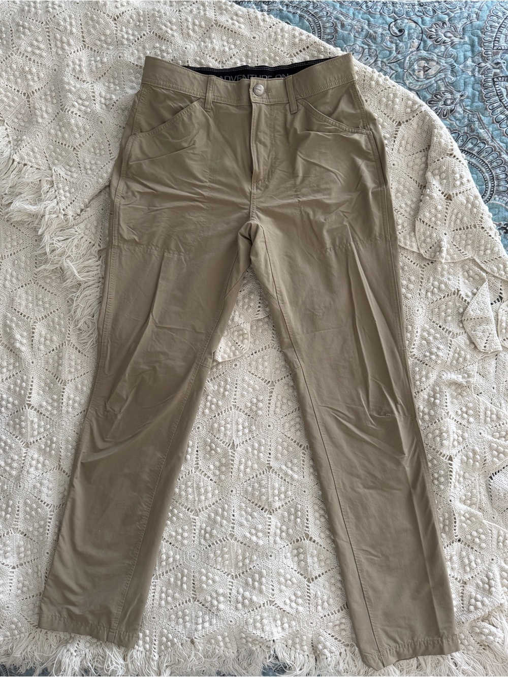 Ascend Straight Pants in Taupe